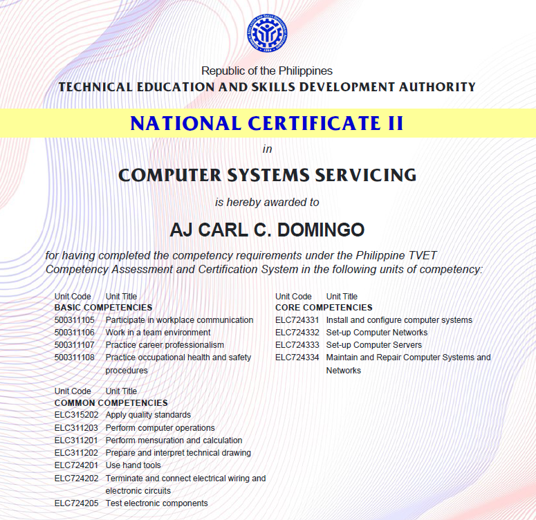 NC II
